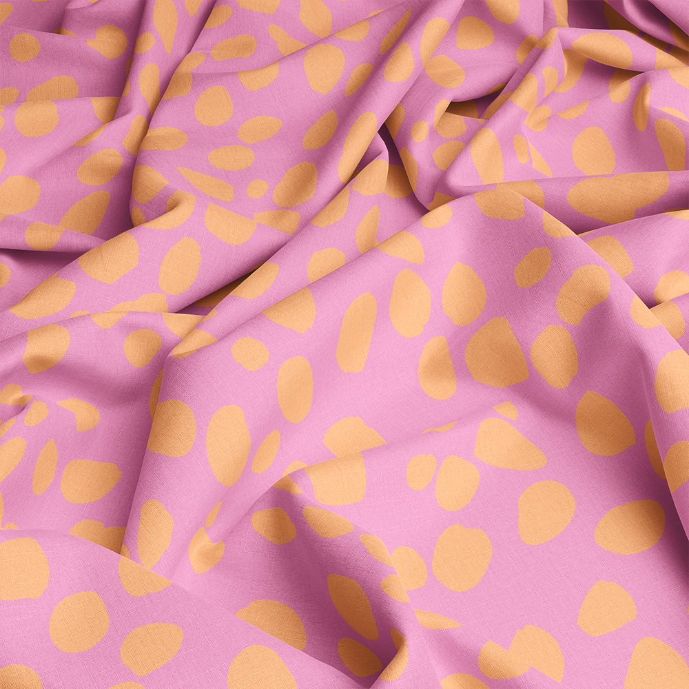 Dalmation Spot Pink & Coral