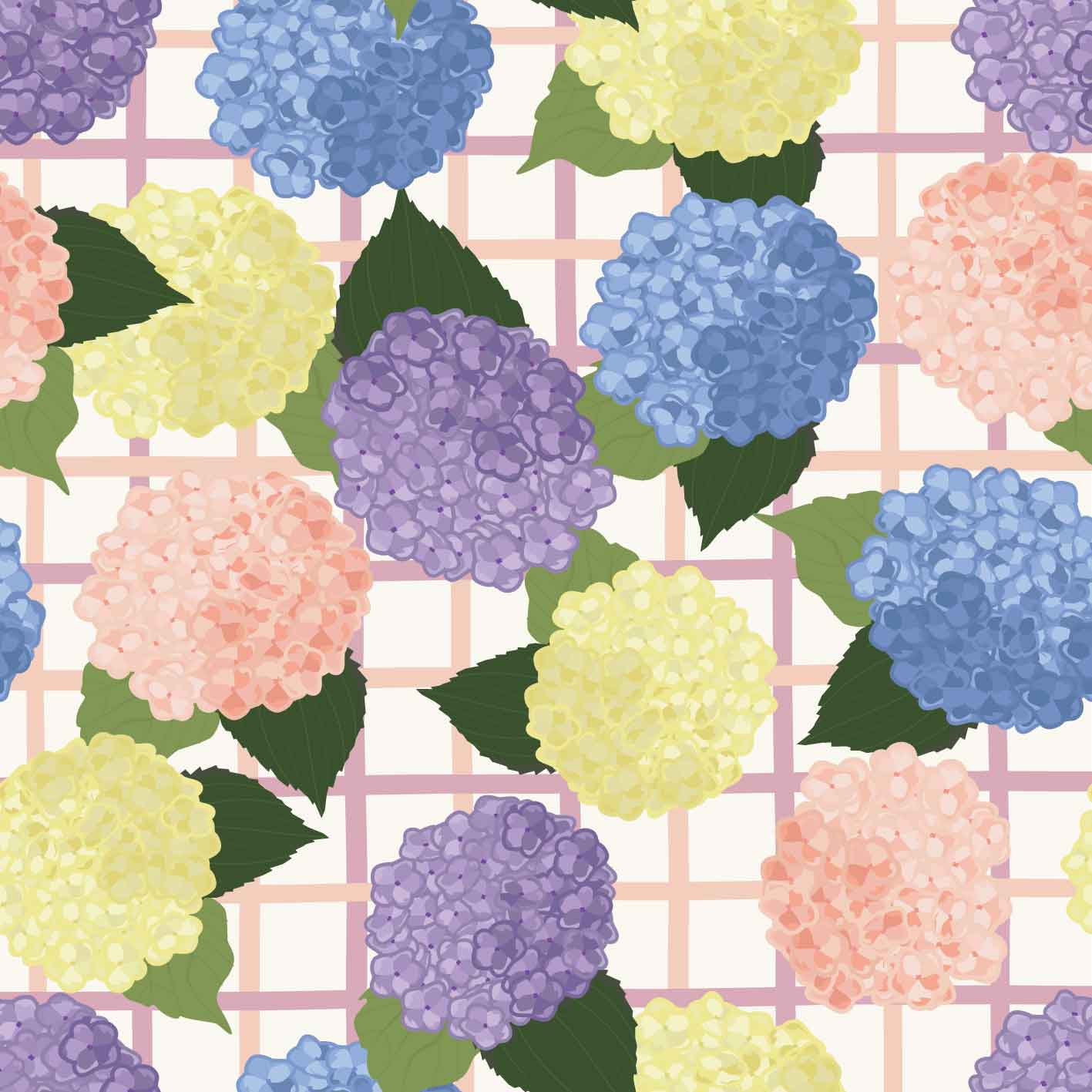 Hydrangea Wall Gossamer Garden EXCLUSIVE