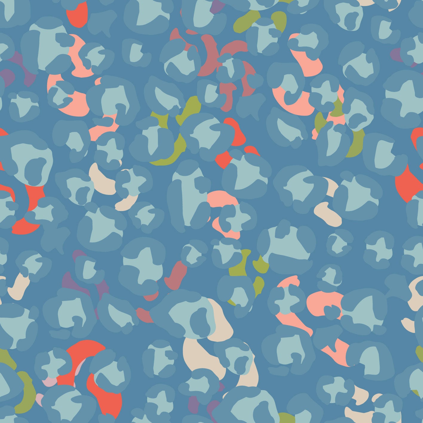 Animal Marks Dusty Blue