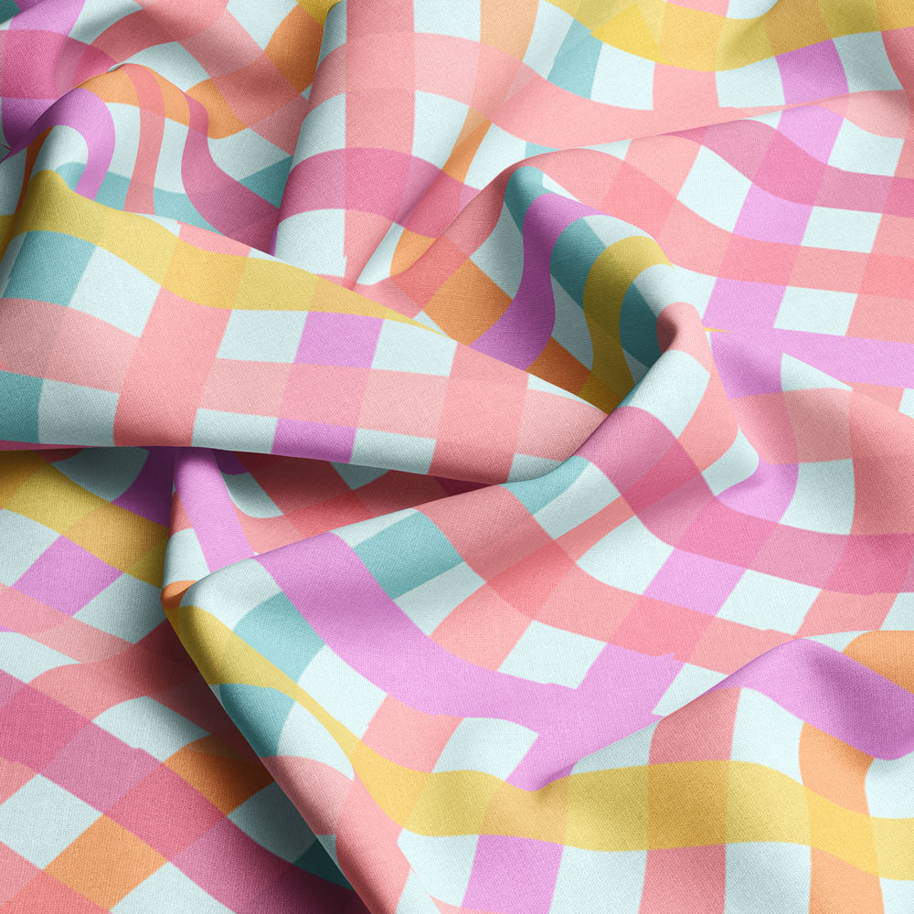 Bias Gingham Tutti Fruitti