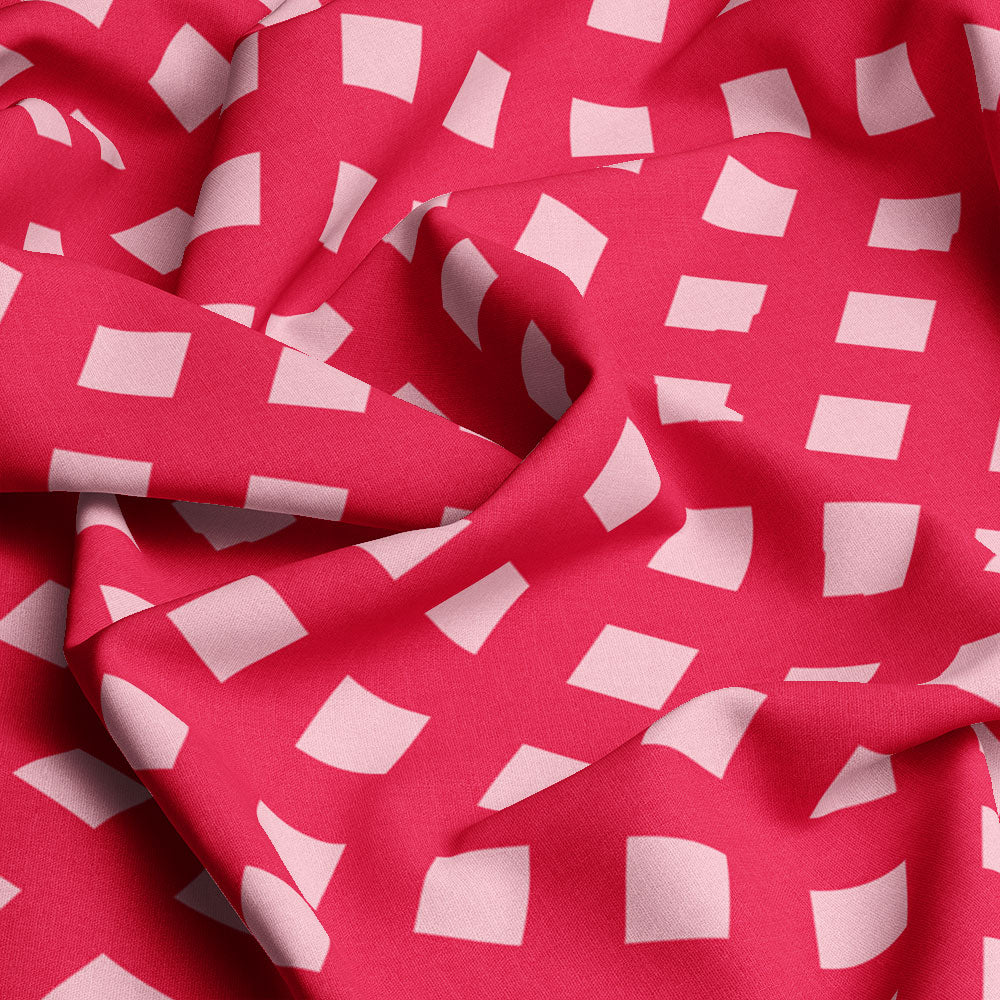 Bias Gingham Cherry