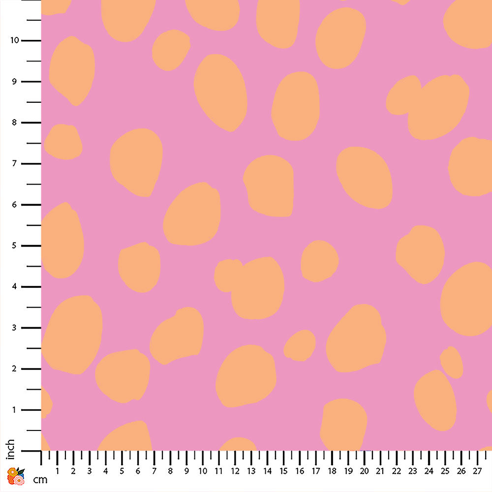 Dalmation Spot Pink & Coral
