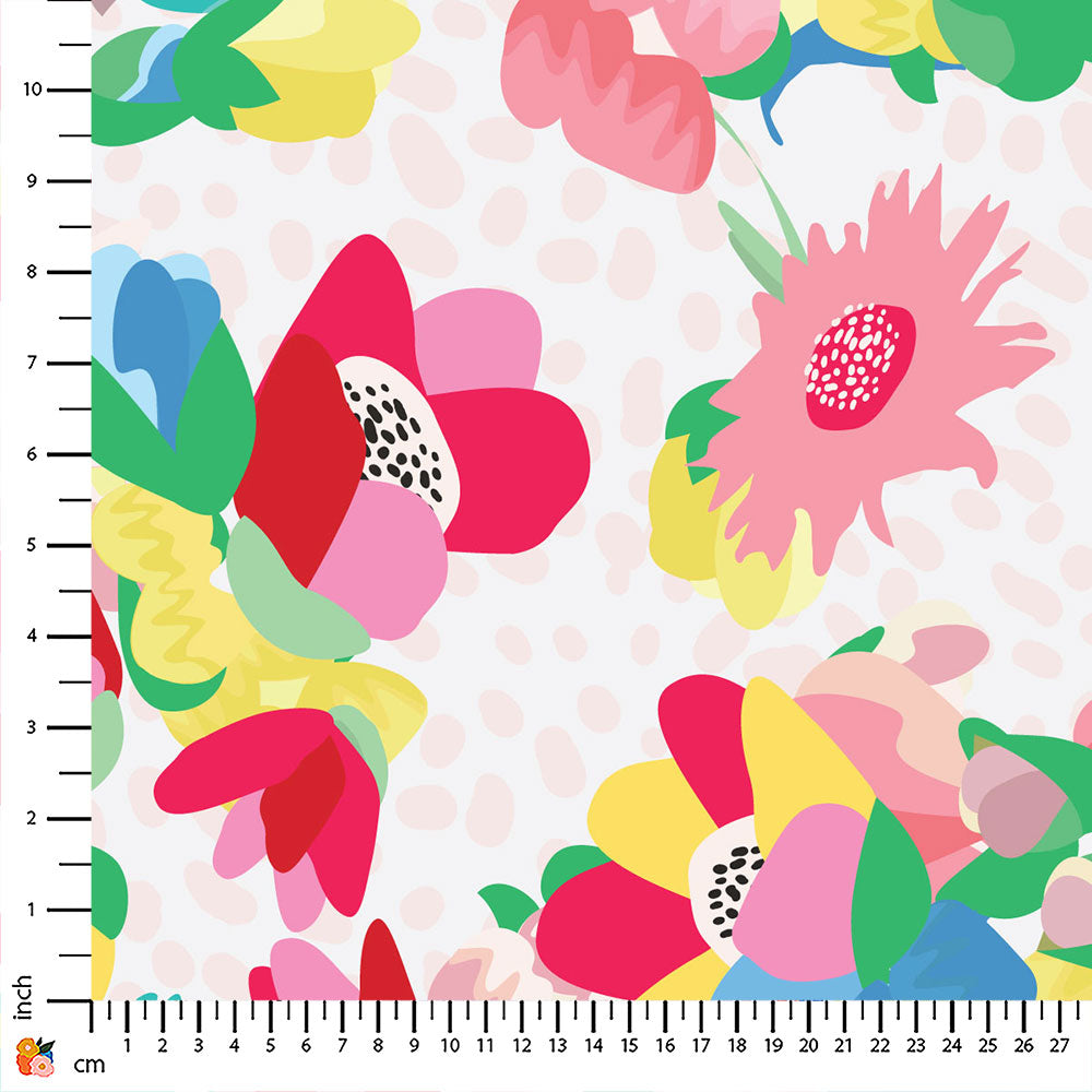 Fiestas Floral Bright White