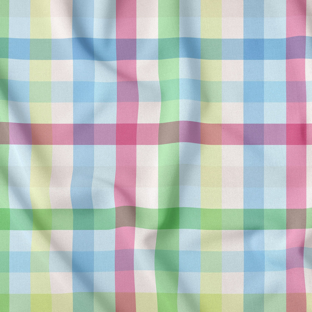 Jolie Gingham Fiestas White