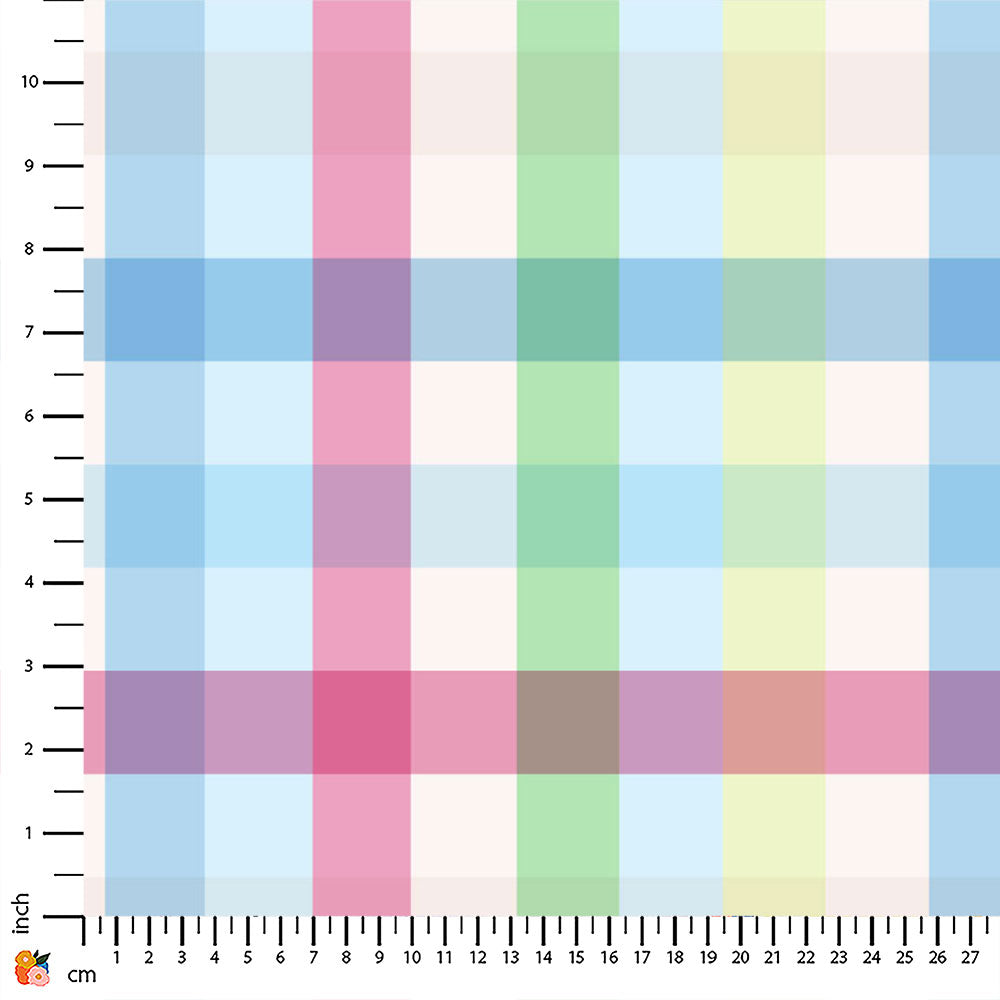 Jolie Gingham Fiestas White