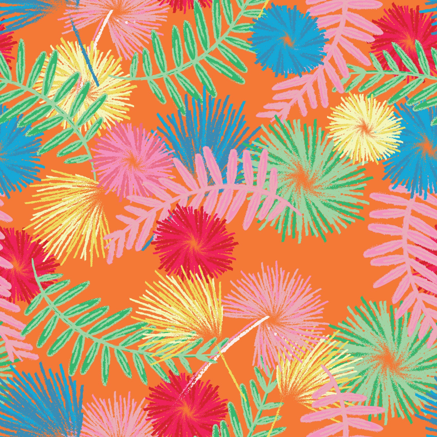 Native Fiestas Solar Orange