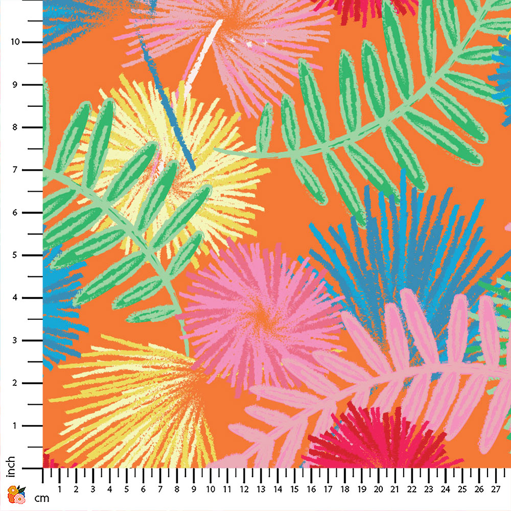 Native Fiestas Solar Orange