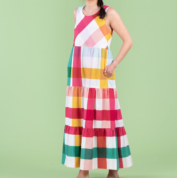 Sweet Jane Gingham Summer White