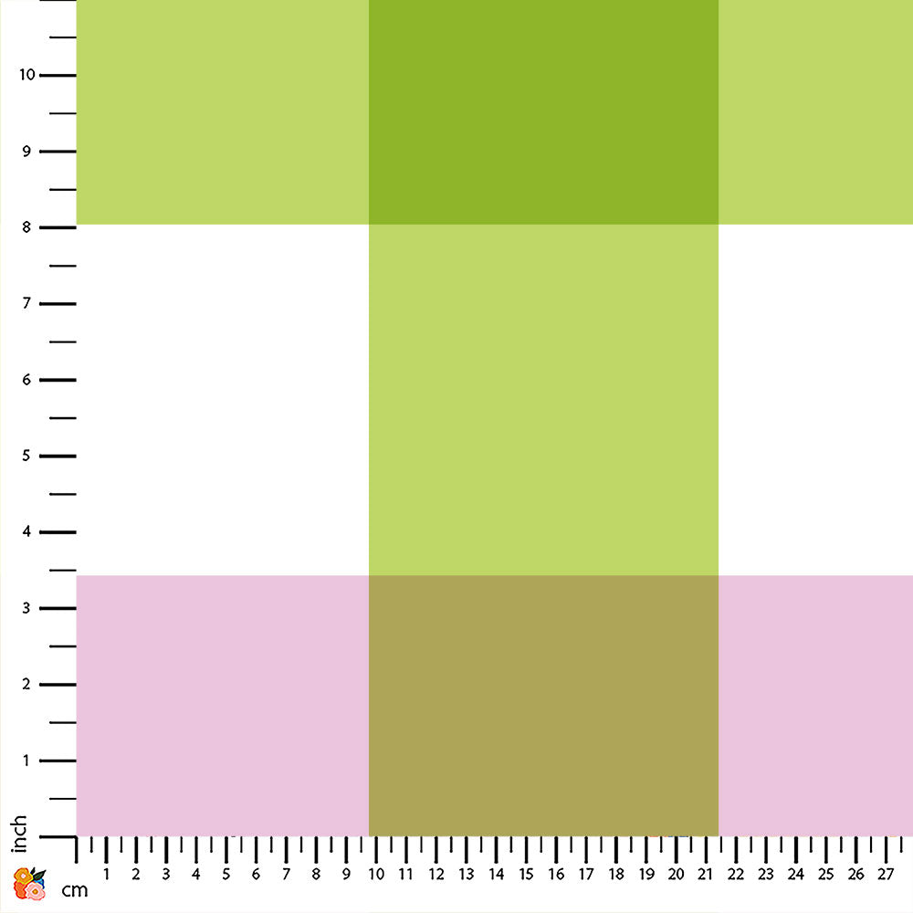 Square Gingham Citrus